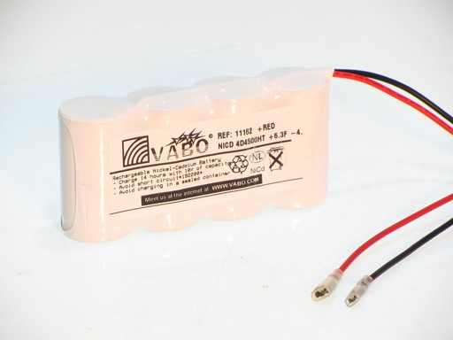 [11162] Vabo Nicd 4D HT ZAZ +6.3VROUW  -4.8VROUW 4.8V 130x33x59