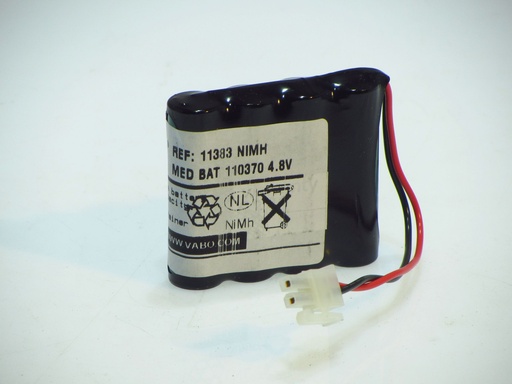 [11383] AX Med Batt 110370 -  AA Nimh 4.8V connector 10977