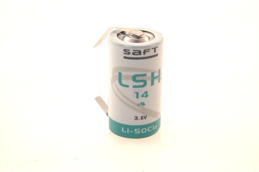 [11388] Saft LSH14 CN(R) Soldertag 3.6V Lithium - 26x50