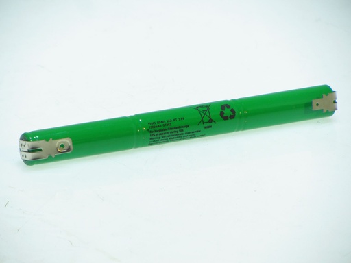 [11445] Nimh 3 x AA 1300 HT STACK +6.3Male - 4.8 Male 3.6V 14.5MM x