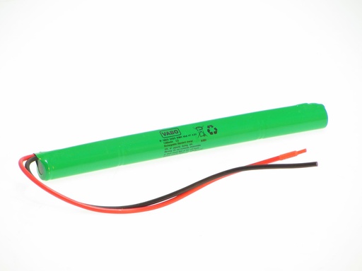 [11484] Vabo Nimh 4AA HT STACK 4.8V 14.5X200 Wired 25cm 22AWG (ASS1