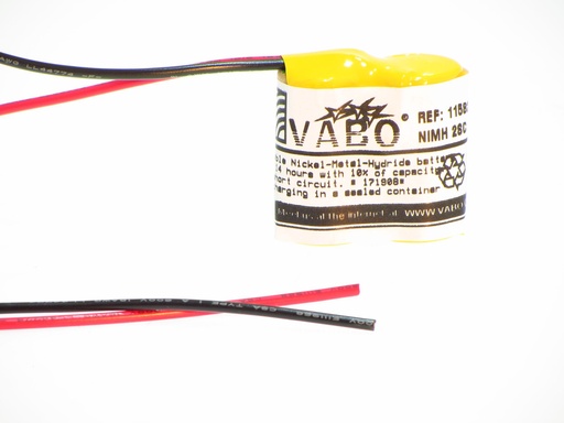 [11582] Vabo Nimh 2 SC ZAZ  2.4V 46x23x43