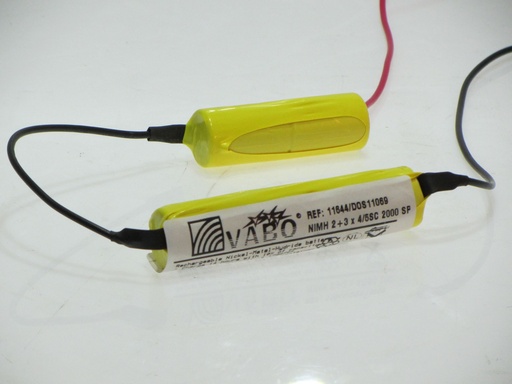 [11644] Vabo Nimh 2+3 x 4/5SC STACK 6V 23x85  + 23x105